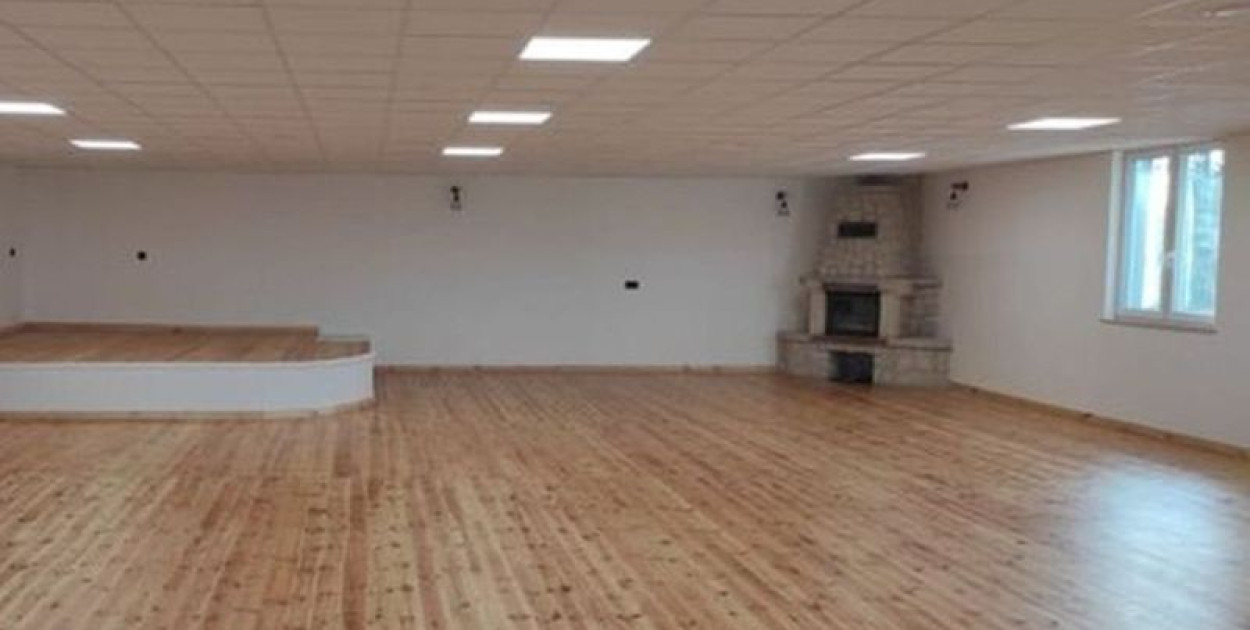 Świetlica w Borowinie po remoncie