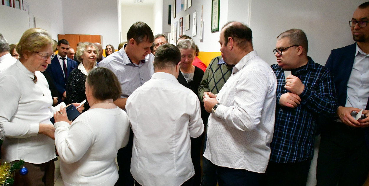 W duchu miłości i szacunku – wyjątkowa wigilia społeczności WTZ w Biszczy