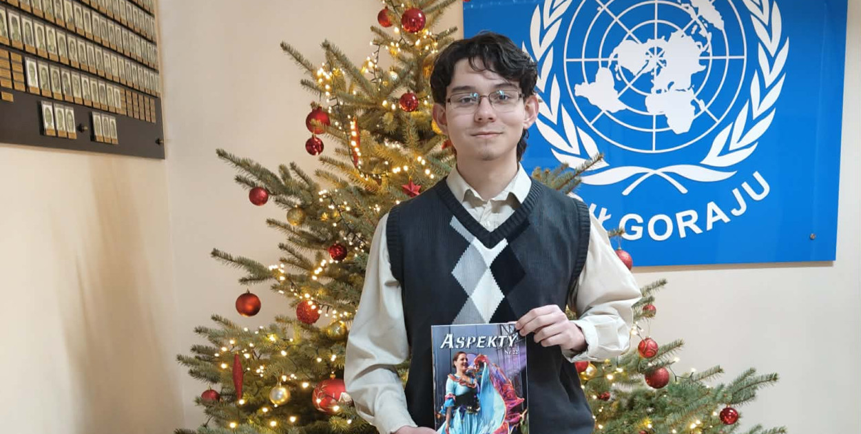 Debiut literacki ucznia ONZ-etu