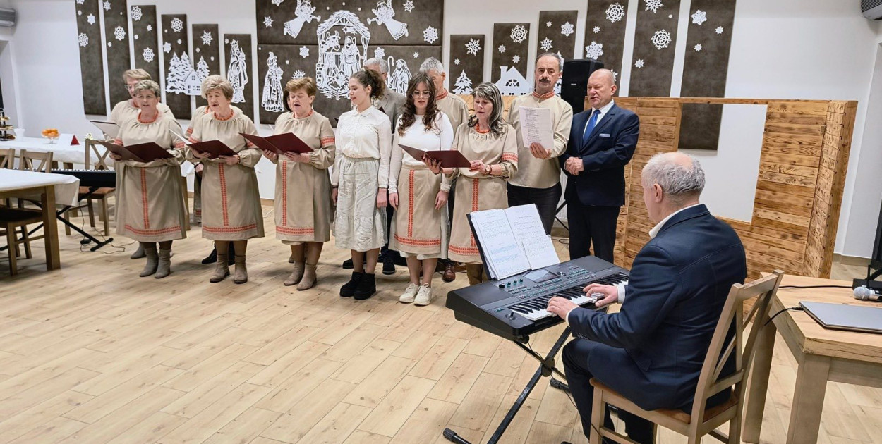 Opłatek w Korytkowie Dużym (Foto: UG Biłgoraj)