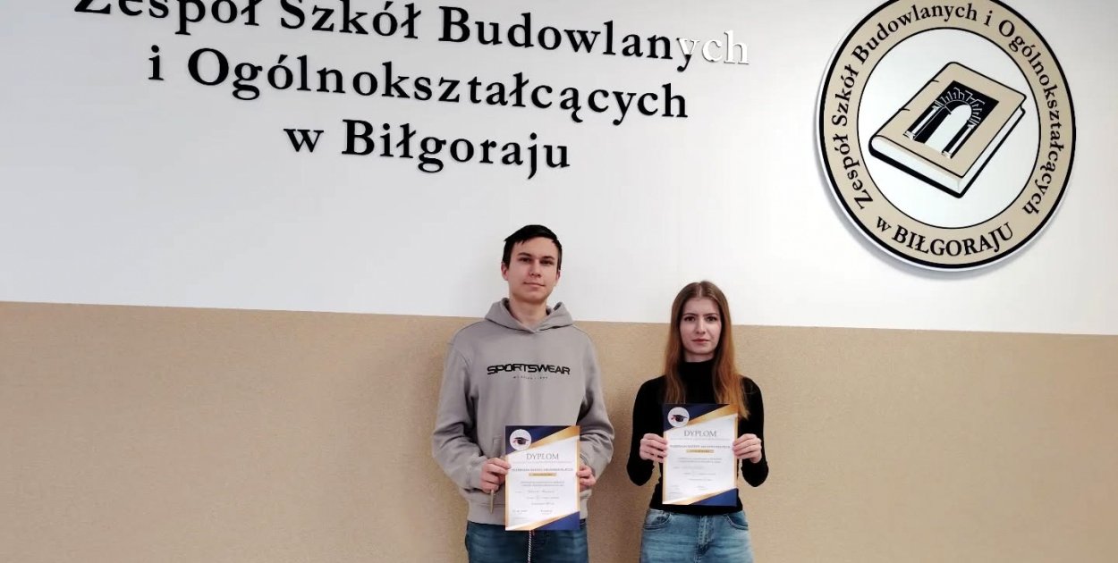 Sukces matematyczny uczniów ZSBiO w Biłgoraju (Foto: ZSBiO/Facebook?Powiat biłgorajski
