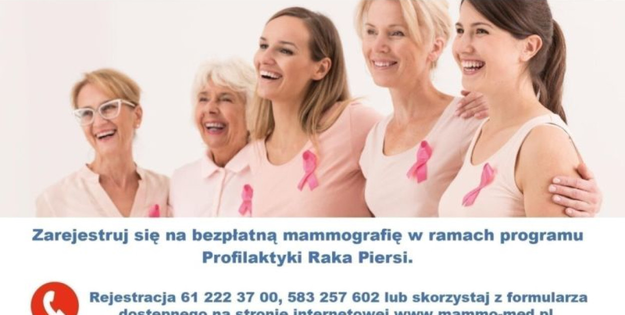 Obsza. Bezpłatne badania mammograficzne