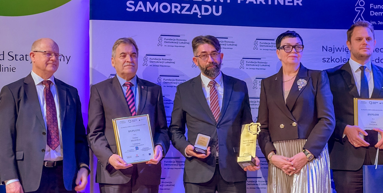 Miasto Biłgoraj numerem 1 w Rankingu Gmin Lubelszczyzny 2025! (Foto: UM Biłgoraj)