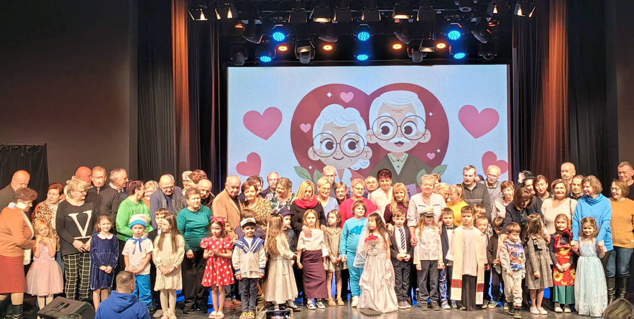 Dzień Babci i Dziadka z przedszkolakami