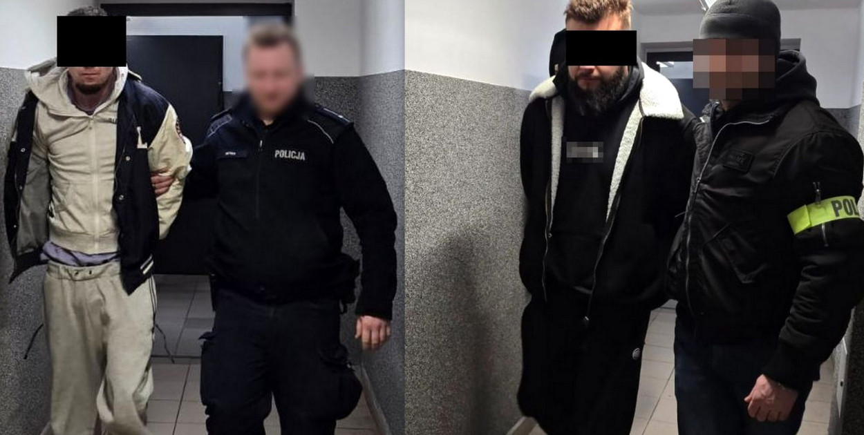 Dwóch 28-latków zatrzymanych za rozbój na 29-latku