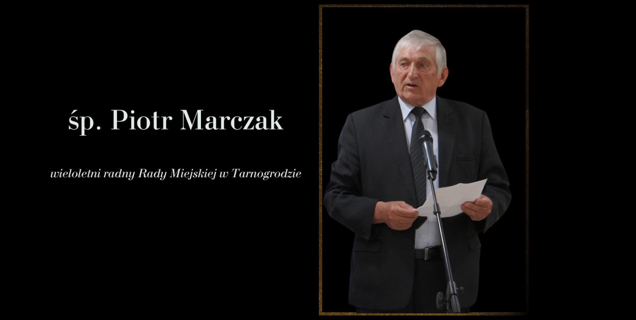 Pożegnanie społecznika z powołania. Zmarł Piotr Marczak