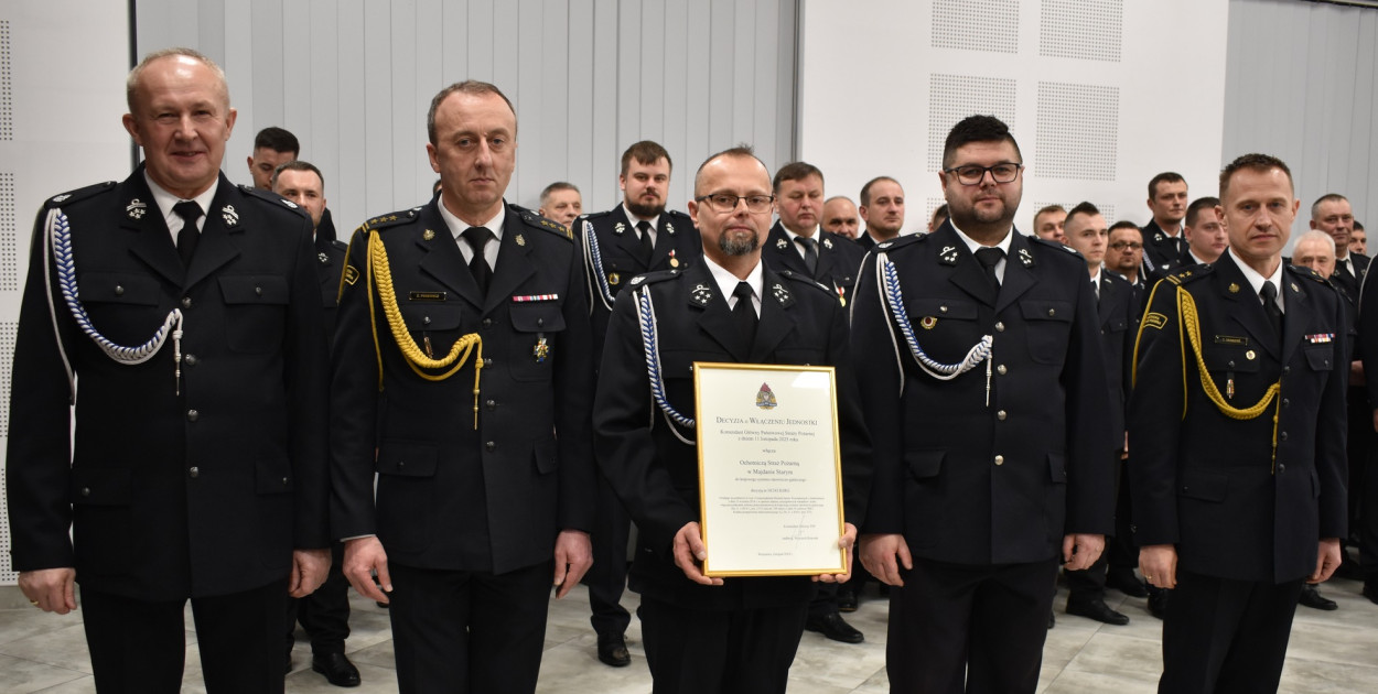 OSP Majdan Stary: Jednostka oficjalnie w strukturach KSRG