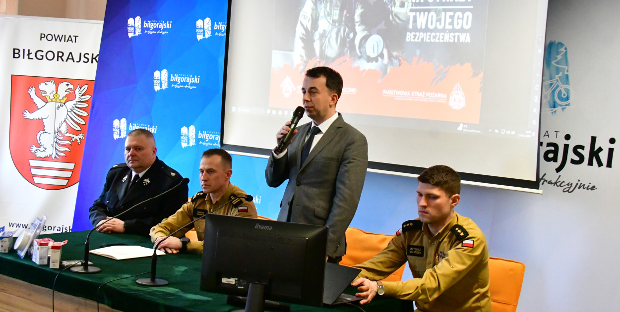 Czujka na straży bezpieczeństwa. Powiat Biłgorajski dba o życie mieszkańców