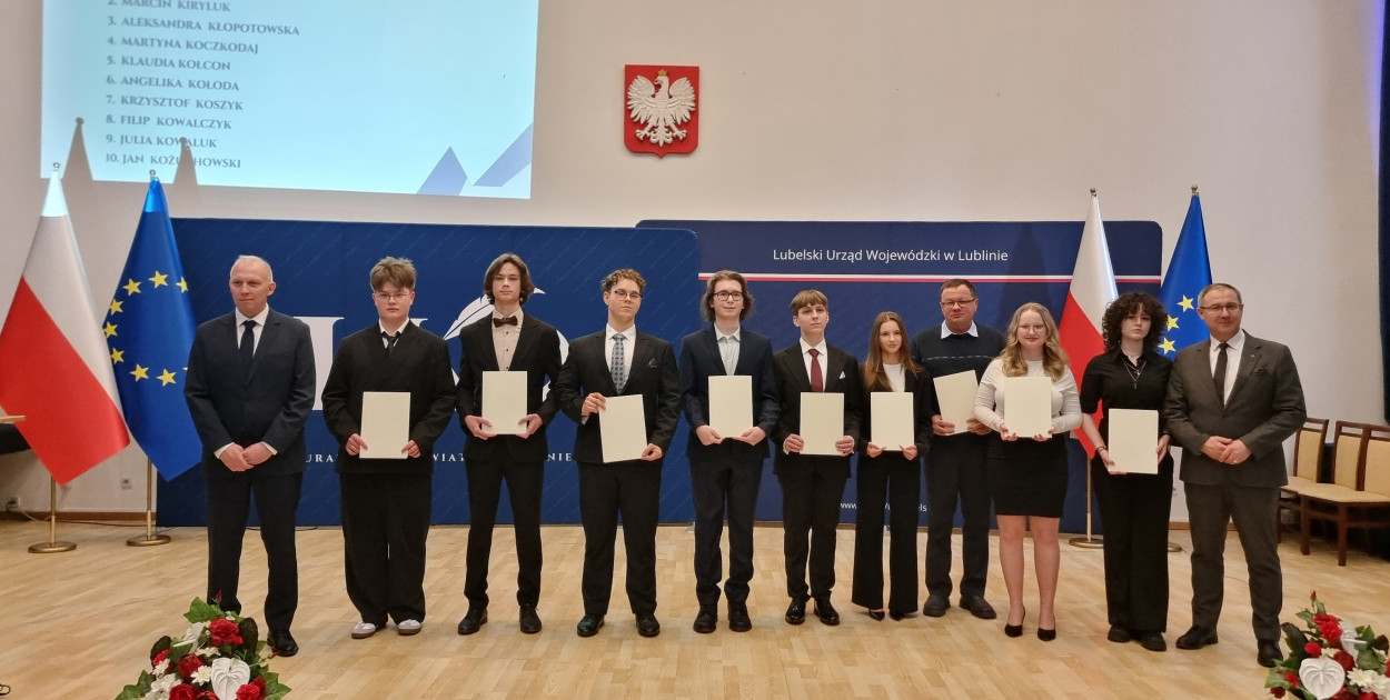 Uczeń I LO im. ONZ stypendystą Prezesa Rady Ministrów