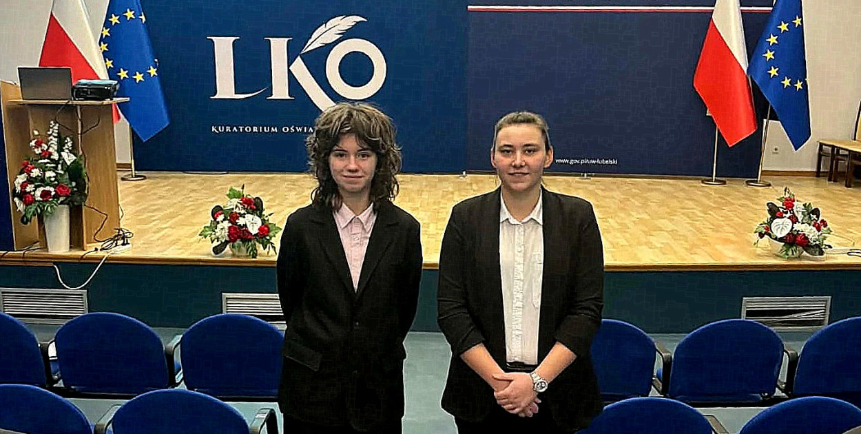 Karolina Pajor i Klaudia Kołcon z ZSBiO z prestiżowymi stypendiami
