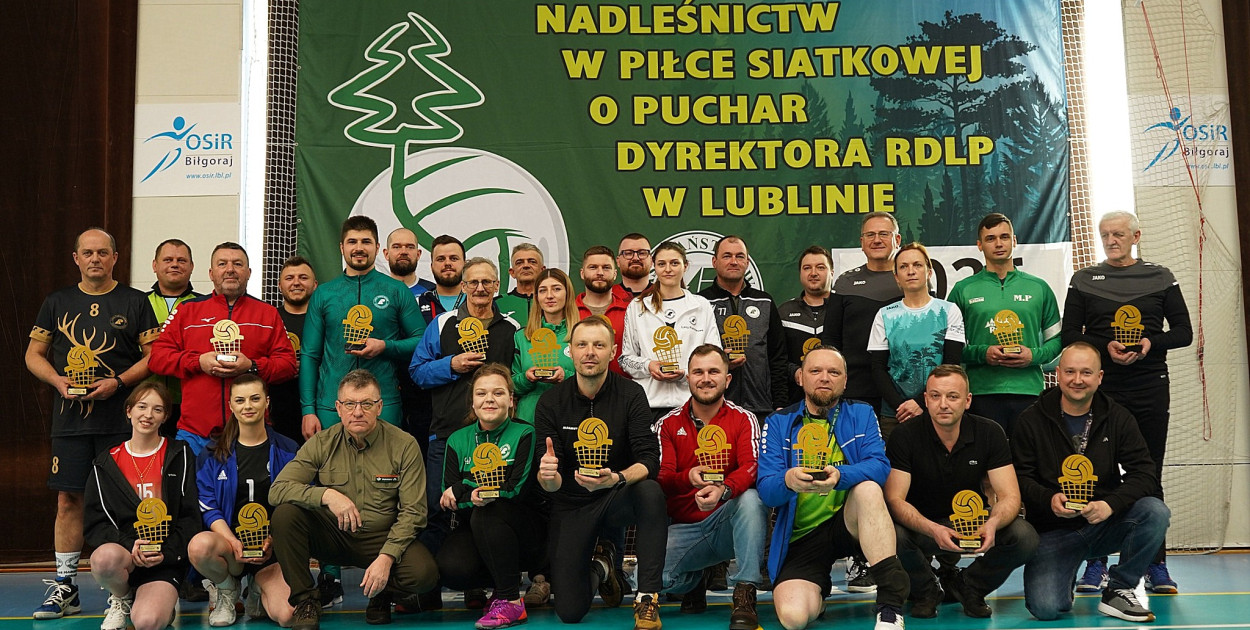 Leśna pasja na siatkarskim parkiecie. Finał turnieju o Puchar Dyrektora RDLP