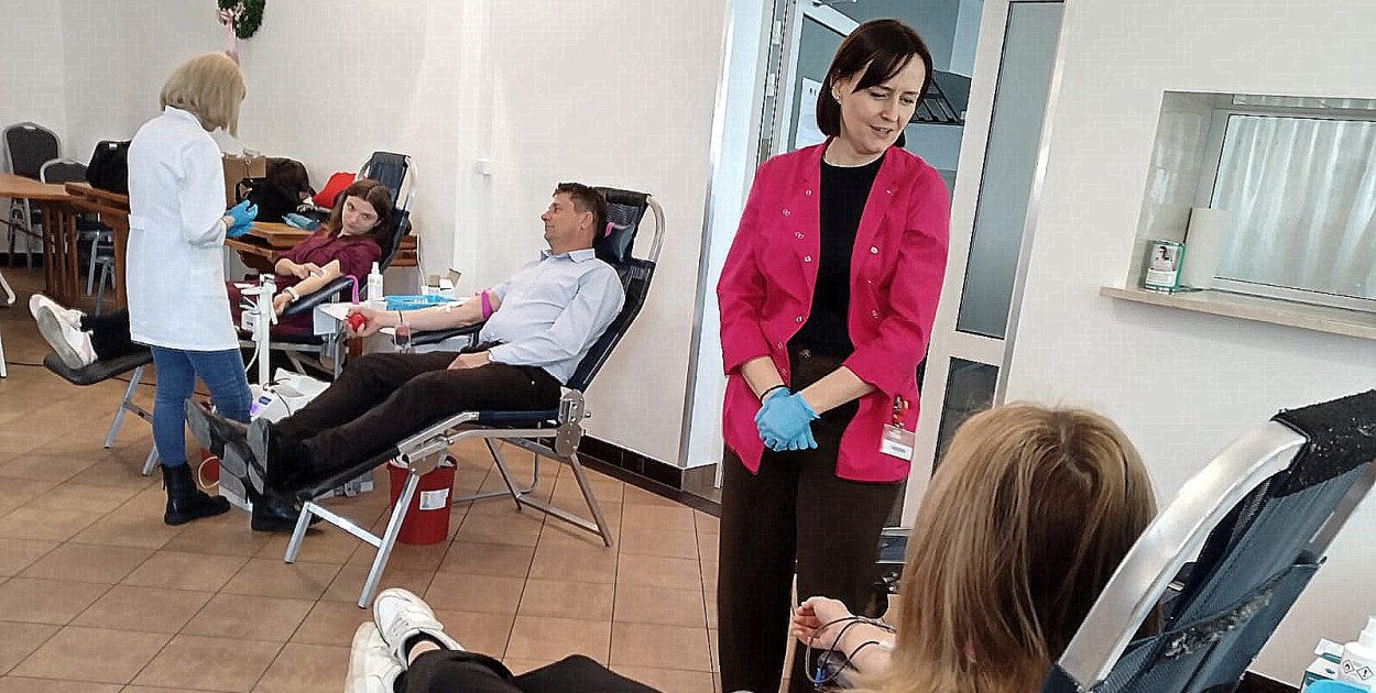 Łukowa. 54 osoby oddały krew, by ratować innych