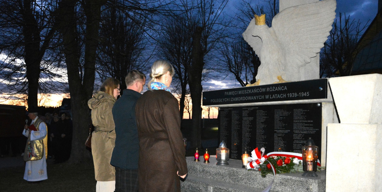 Mieszkańcy Różańca uczcili ofiary hitlerowskiej zbrodni
