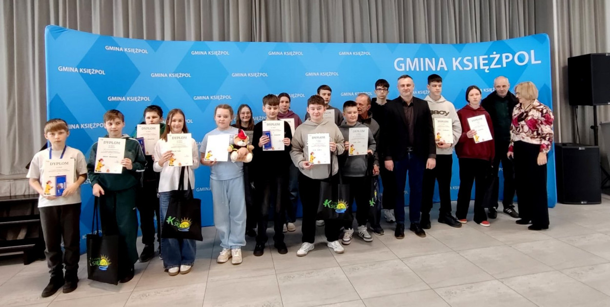 Strażacka wiedza na medal. Wyniki konkursu „Młodzież Zapobiega Pożarom” w Księżpol