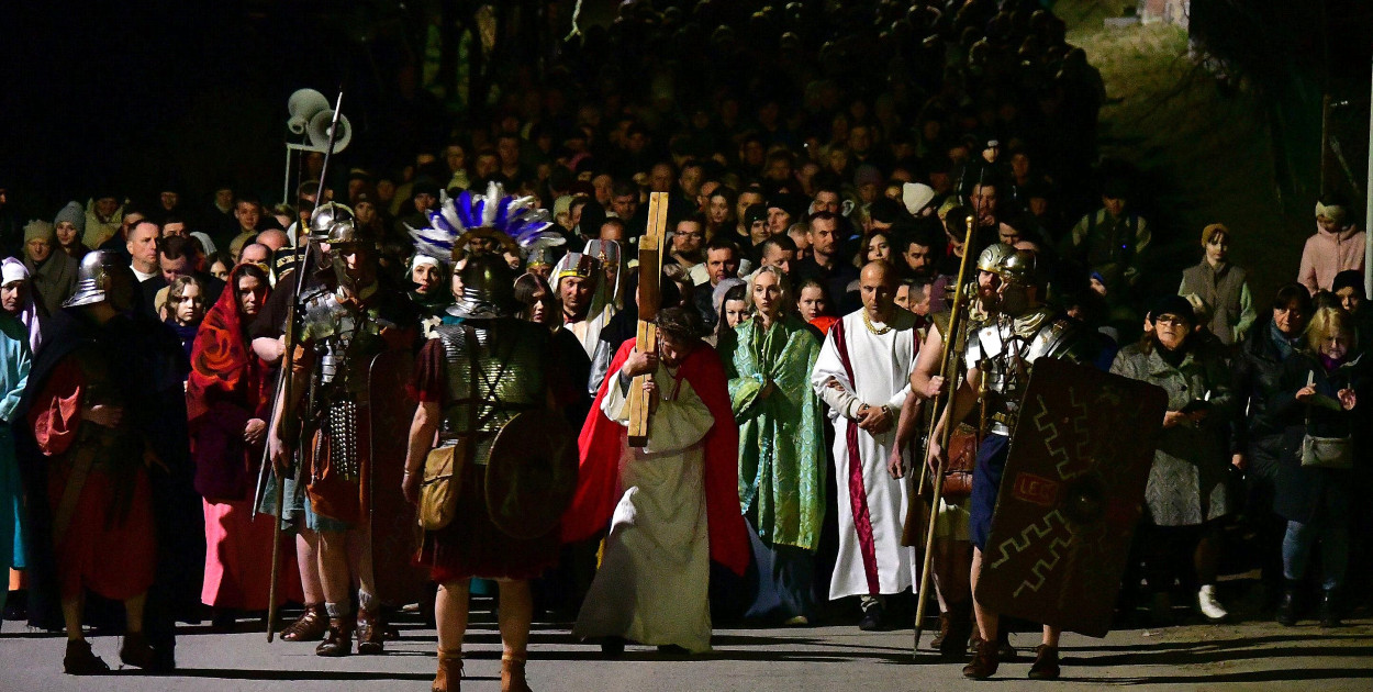 Gorajskie Misterium Męki Pańskiej. Poruszające widowisko w sercu wspólnoty (FOTO)