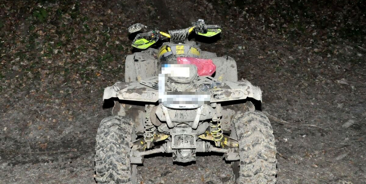 33-latek poszkodowany w wypadku na quadzie