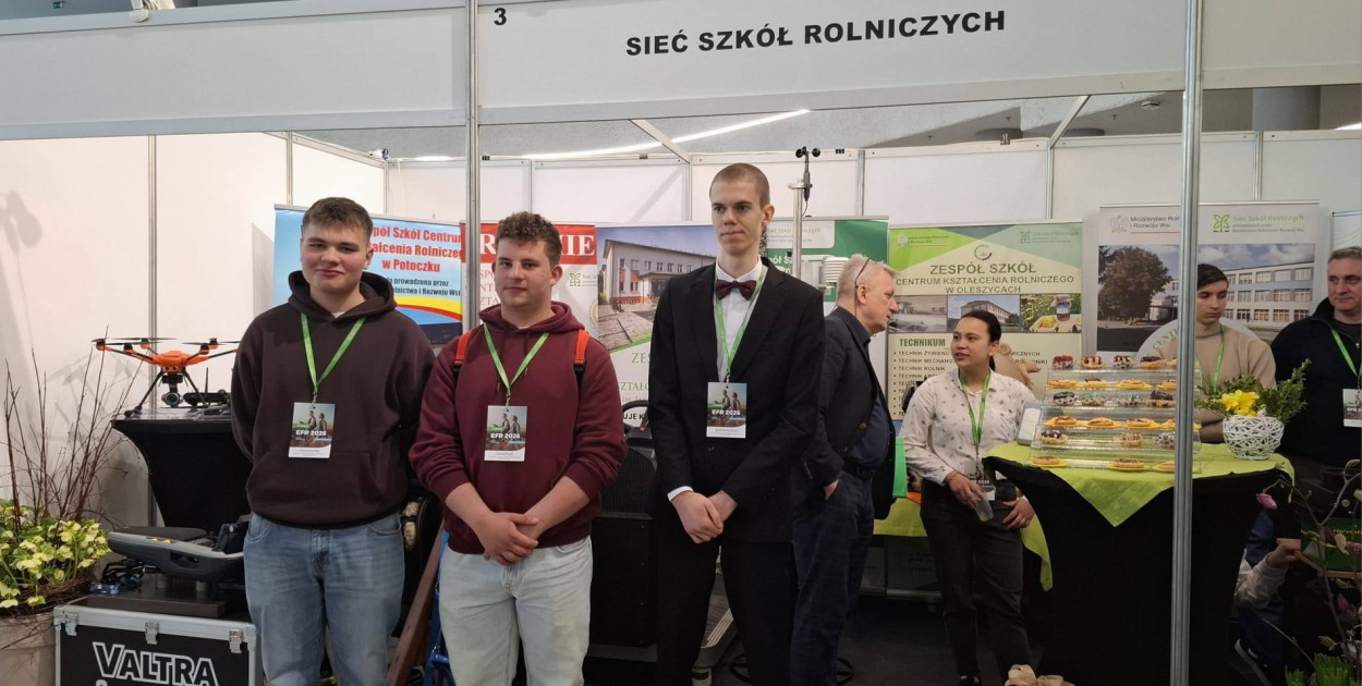 Uczniowie z Różańca na Europejskim Forum Rolniczym