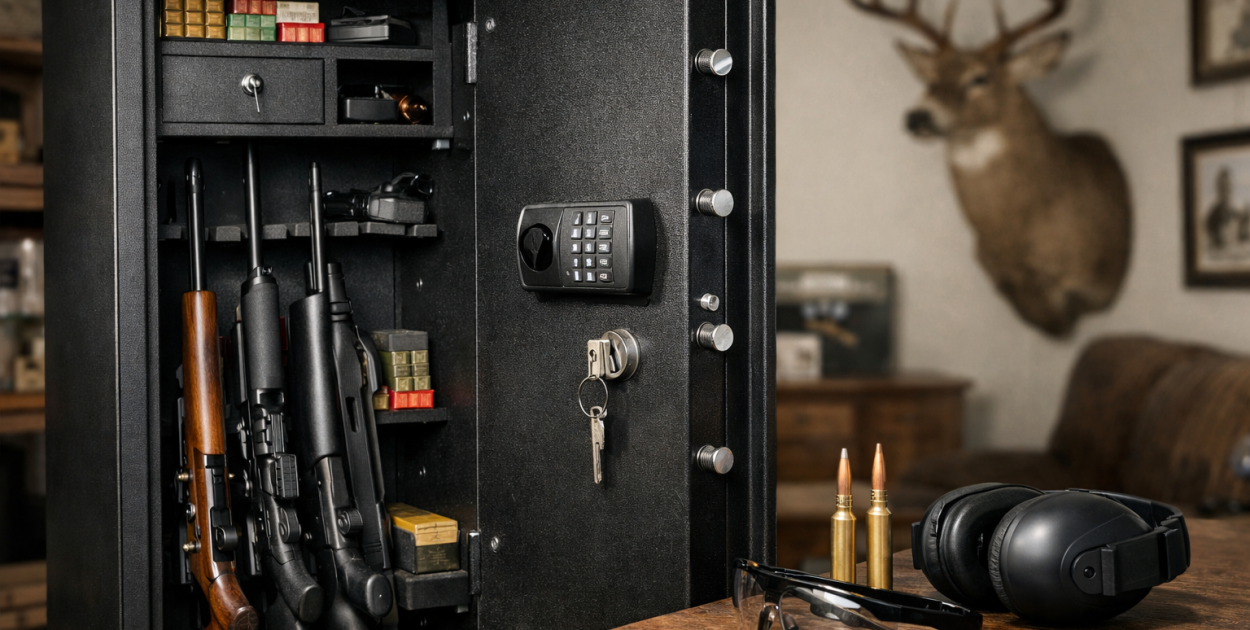 Szafa na broń klasy S1 i sejfy S1. Co naprawdę ma znaczenie przy bezpiecznym przec