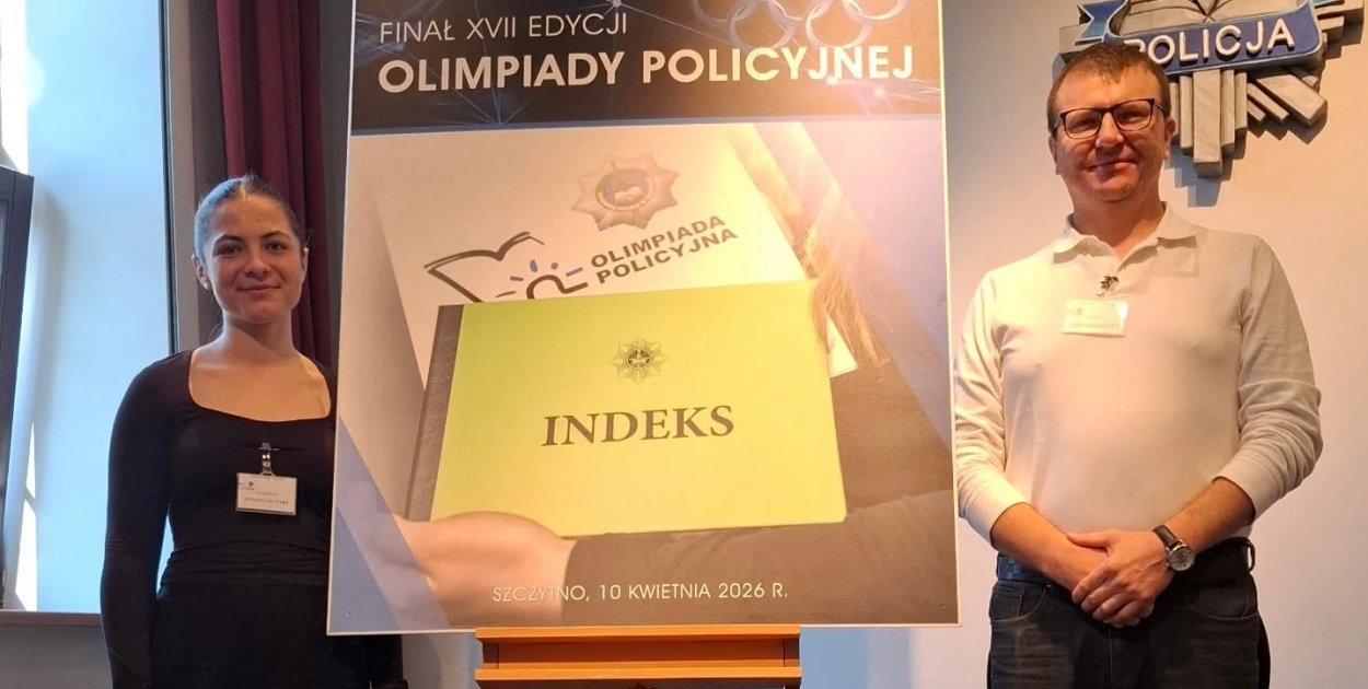Wiedza i sprawność na medal. Finalistka Olimpiady Policyjnej z ZSBiO w Biłgoraju