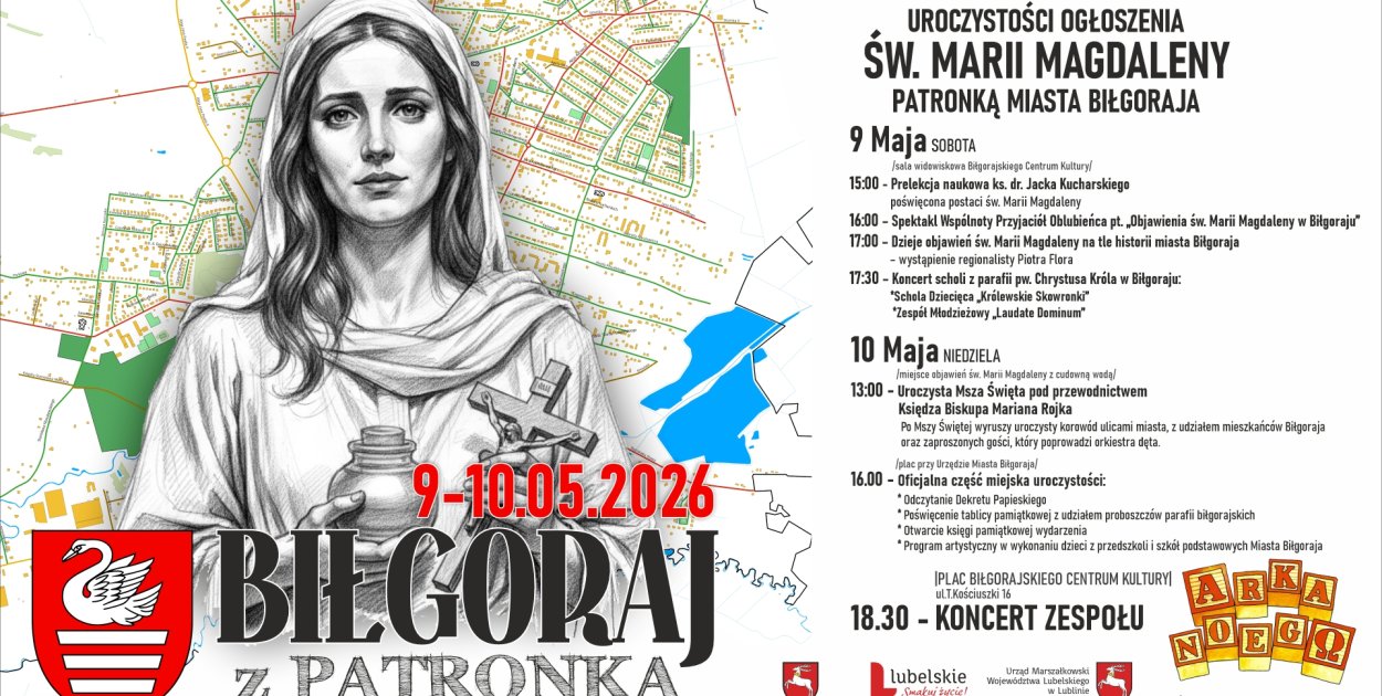 Biłgoraj pod opieką Patronki. Wielkie święto ogłoszenia Marii Magdaleny Patronką