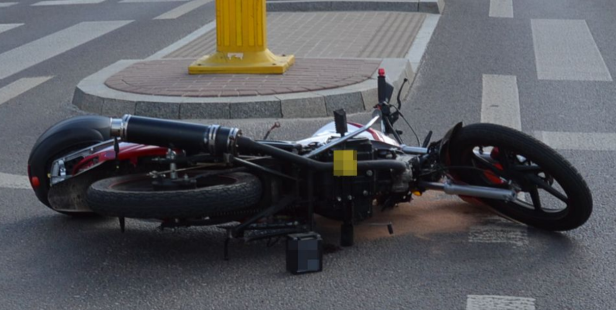 Wypadek z udziałem Junaka i Hondy